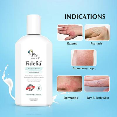 Fixderma Fidelia Hydrating Body Lotion, Moisturizer For Face & Body 250 ml - Face Moisturizers