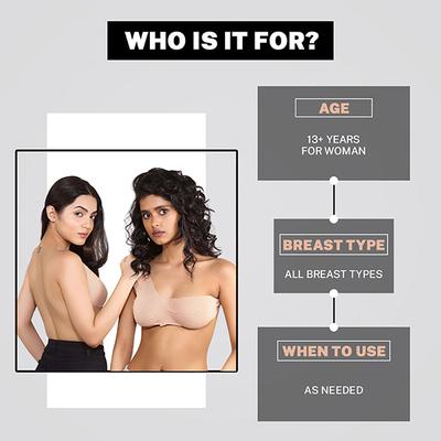 House of Beauty Breast Tape 2 Inch For Natural Lift & Body Tape Coverage - Skin Colour 1's - Others