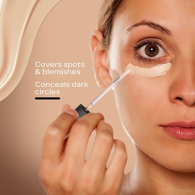 Faces Canada High Cover Concealer Shea Butter & Vitamin E- Golden Rush 06, 4ml - Concealer