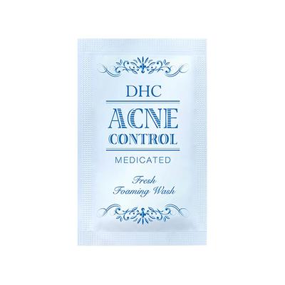 GWP DHC Medicated Acne Control Fresh Foaming Wash Sachet 1gm - Face Wash & Cleansers