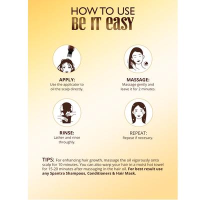 Spantra Castor Hair Oil 200 ml - Hair Oils