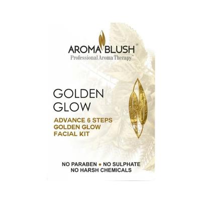 Aroma Blush Golden Glow Facial Kit 65g 1.0's - Facial Kits