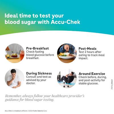 Accu-Chek Active Test Strip 10's - Blood Glucose Monitors/Strips