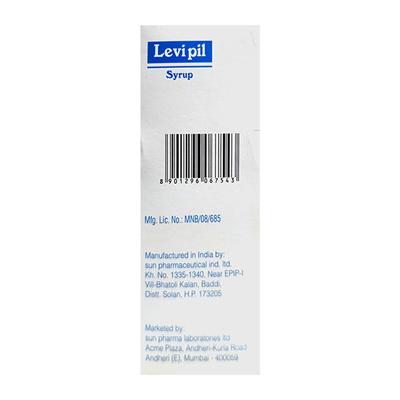 LEVIPIL PARABEN FREE Syrup 100ml - Epilepsy/Convulsion-Ant