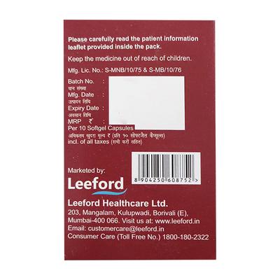 ACNETOIN I 10 Softgel Capsule 10's - Acne-Acn