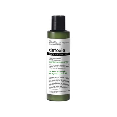 Detoxie Anti-Dandruff and Flake Relief Capsicum Shampoo 200 ml - Shampoos