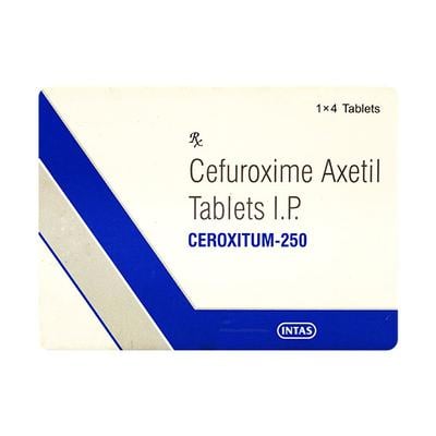 Ceroxitum 250mg Tablet 4'S - Bacterial Infections-Cep