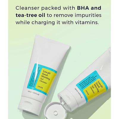 COSRX Low pH Good Morning Gel Cleanse 150 ml - Face Wash & Cleansers