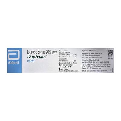 DUPHALAC RAPID Enema 275ml - Constipation-Lax