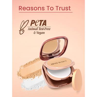 Swiss Beauty Matte & Set Duo Compact-Honey 10 gm - Compact Powder