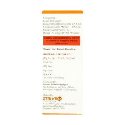 STEXO COLD Syrup 60ml - Cough And Cold-Cou