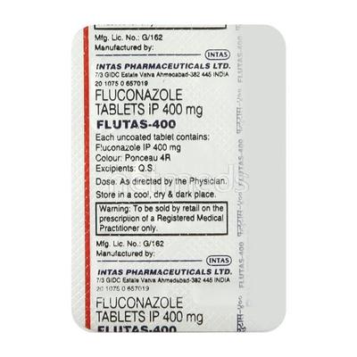 Flutas 400mg Tablet 1'S - Fungal Infections-Anf