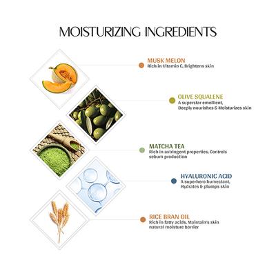 Mintree Certified Organic Melon Face Scrub, Exfoliates and Brightens Skin, Tan Removal 60 gm - Scrubs & Exfoliants