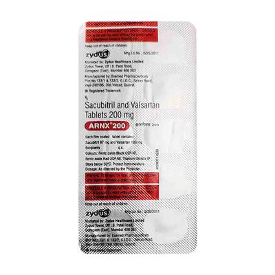 ARNX 200 Tablet 10's - Heart Failure-Ang