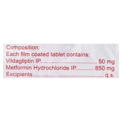 ZOMELIS MET 50/850mg Tablet 15's - Diabetes-Ant