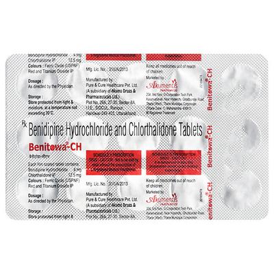 BENITOWA CH Tablet 15's - Hypertension-Cal