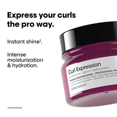 L'Oreal Professionnel Curl Expression Intense Moisturizing and Hydrating Mask 250 ml - Hair Masks & Packs