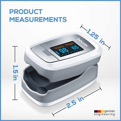 Beurer Pulse Oximeter (PO 20) - Thermometer & Oximeter