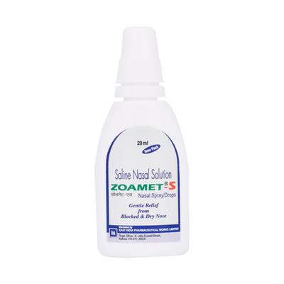 Zoamet S Nasal Drops 20ml - Nasal Congestion-Nas