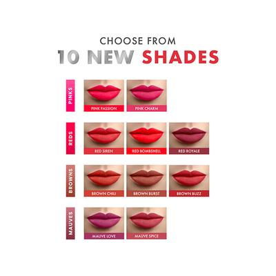 Lakme Cushion Matte Lip Brown Chili 4.5 gm - Lipsticks