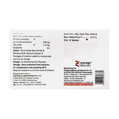 FERISMART XT Tablet 10's - Iron Supplement/Anaemia-Vma