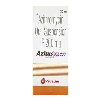 Azitus XL 200mg Syrup 30ml - Bacterial Infections-Mac