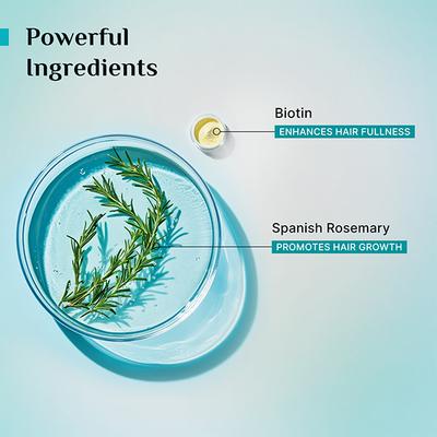 Pilgrim Spanish Rosemary & Biotin Anti-Hairfall Shampoo for Reducing Hair Loss & Breakage 200 ml - Shampoos