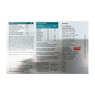 INSTACTIV FORTE NEW NUTRACEUTICAL FOR ADULTS Tablet 10's - Supplements-Sup
