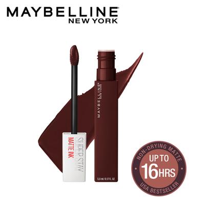 Maybelline New York Super Stay Matte Ink Liquid Lipstick, 85 Protector 5 ml - Lipsticks