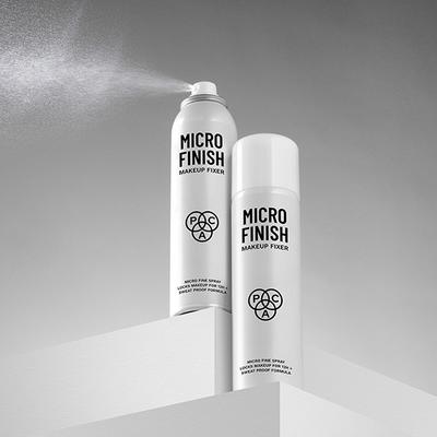 PAC Micro Finish Makeup Fixer Spray Quick Drying Microfine Mist Longlasting Sweatproof (120 ml) - Setting Spray