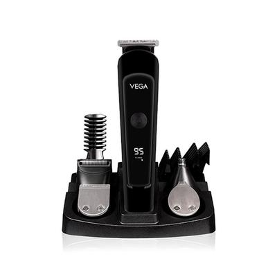 VEGA Men 11 in 1 Ultra Multi-Grooming Set with IPX 6 Showerproof Beard Hair Trimmer Nose Trimmer & Body Groomer And Shaver (VHTH-20) 1 gm - Trimmers