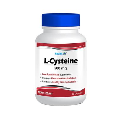 Healthvit L-Cysteine -Capsules 60's - Calcium And Minerals