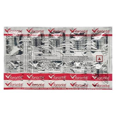 VIBRANTE Tablet 10's - Supplements-Vam