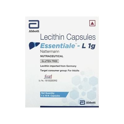 ESSENTIALE L GLUTEN FREE 1g Capsule 10's - Liver Disease
