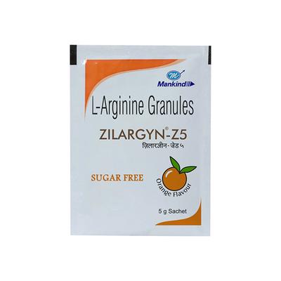 ZILARGYN Z5 Sugar Free Orange Flavour Granules 5gm - Supplements-Vam