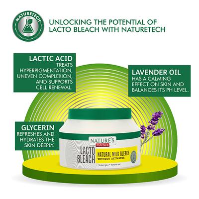 Nature's Essence Lacto Bleach 100 gm - Face Bleach
