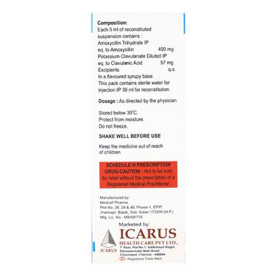 LACICLAV FORTE Syrup 30ml - Bacterial Infections-Pen