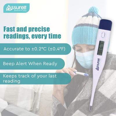 AssureIt Digital Thermometer for Body Temperature 1's - Thermometer & Oximeter