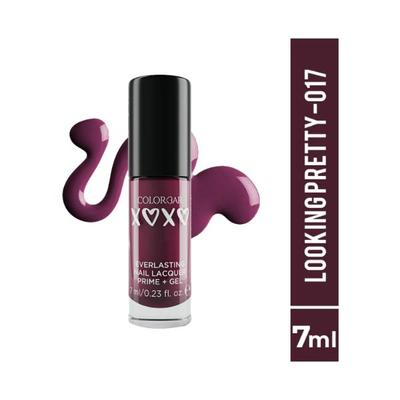 Colorbar XOXO Everlasting Prime Gel Nail Lacquer-Looking Pretty 7 ml - Nail Polish