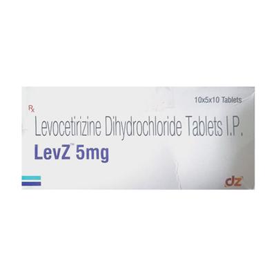 LEVZ 5mg Tablet 10's - Allergies-Ant