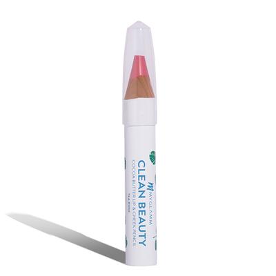Clean Beauty Cocoa Butter Lip & Cheek Pencil - Tea Rose 3.94 Gm - Lipsticks
