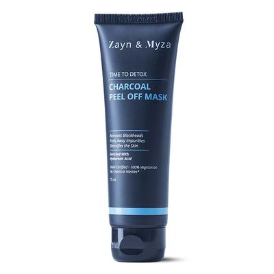 ZM Zayn & Myza Charcoal Peel Off Mask 75 ml - Face Packs