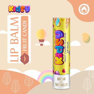 Mom & World Lip Balm - Fruit Candy 4 gm - Lip Balms