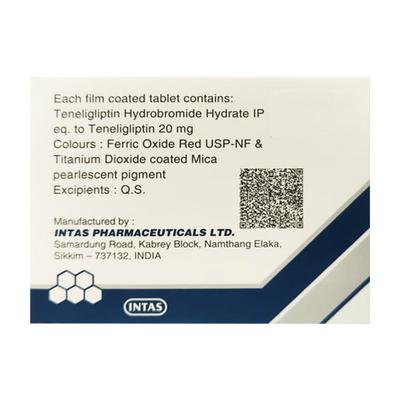 T'GLIP 20mg Tablet 20's - Diabetes-Ant