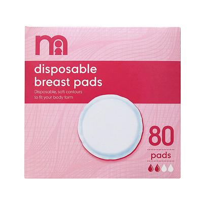 Mothercare Disposable Breast Pads (Pack of 80) - Breast Pads & Shields
