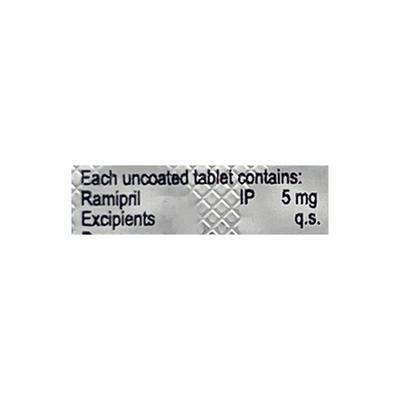 RAMIWICK 5 Tablet 10's - Hypertension-ACE