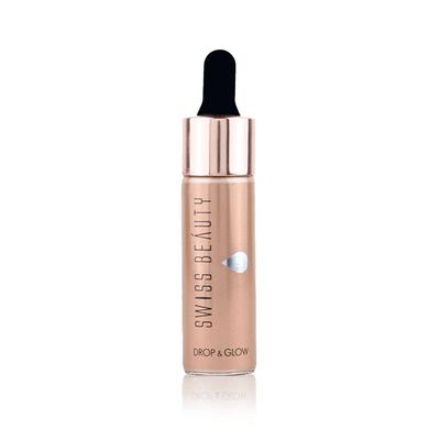 Swiss Beauty Drop & Glow Liquid Highlighter Illuminater - (Metal) 18 ml - Highlighters & Illuminators