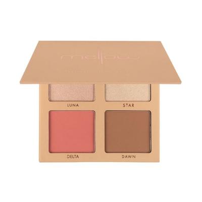 Mellow Cosmetics Stardust Glow PaletteLight To Medium 169 gm - Face Palettes