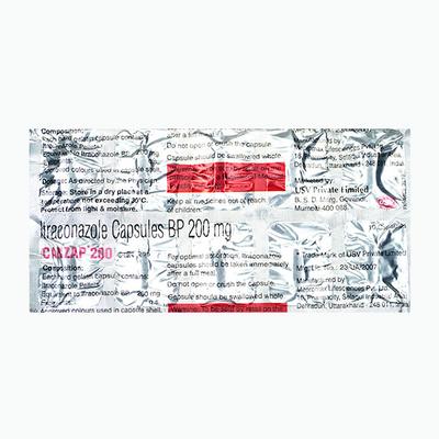 CANZAP 200mg Capsule 10's - Fungal Infections-Anf