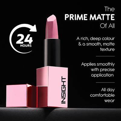 Insight Cosmetics Prime Matte Lipstick - Red Snapper 3.8 gm - Lipsticks